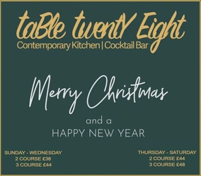 Table Twenty Eight Kitchen & Cocktail Bar in Merchant Square Glasgow